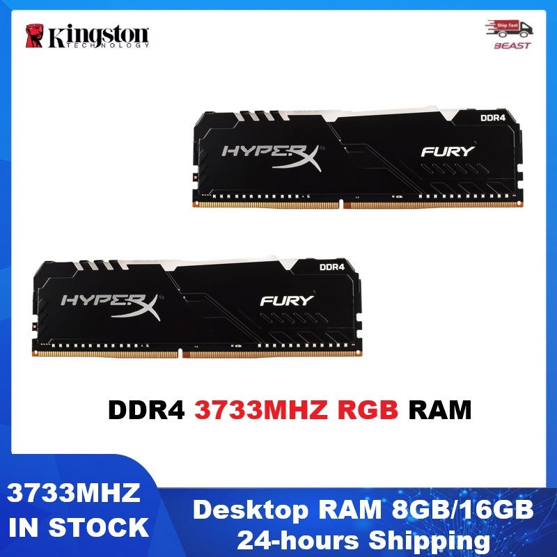 Ddr4 2400Mhz - HYPERX FURY DDR4 Desktop Memory RGB