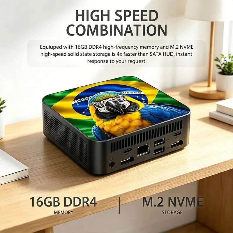 Mexico Brazil Flag Mini PC Int - đánh giá và giá Ddr3 Ram