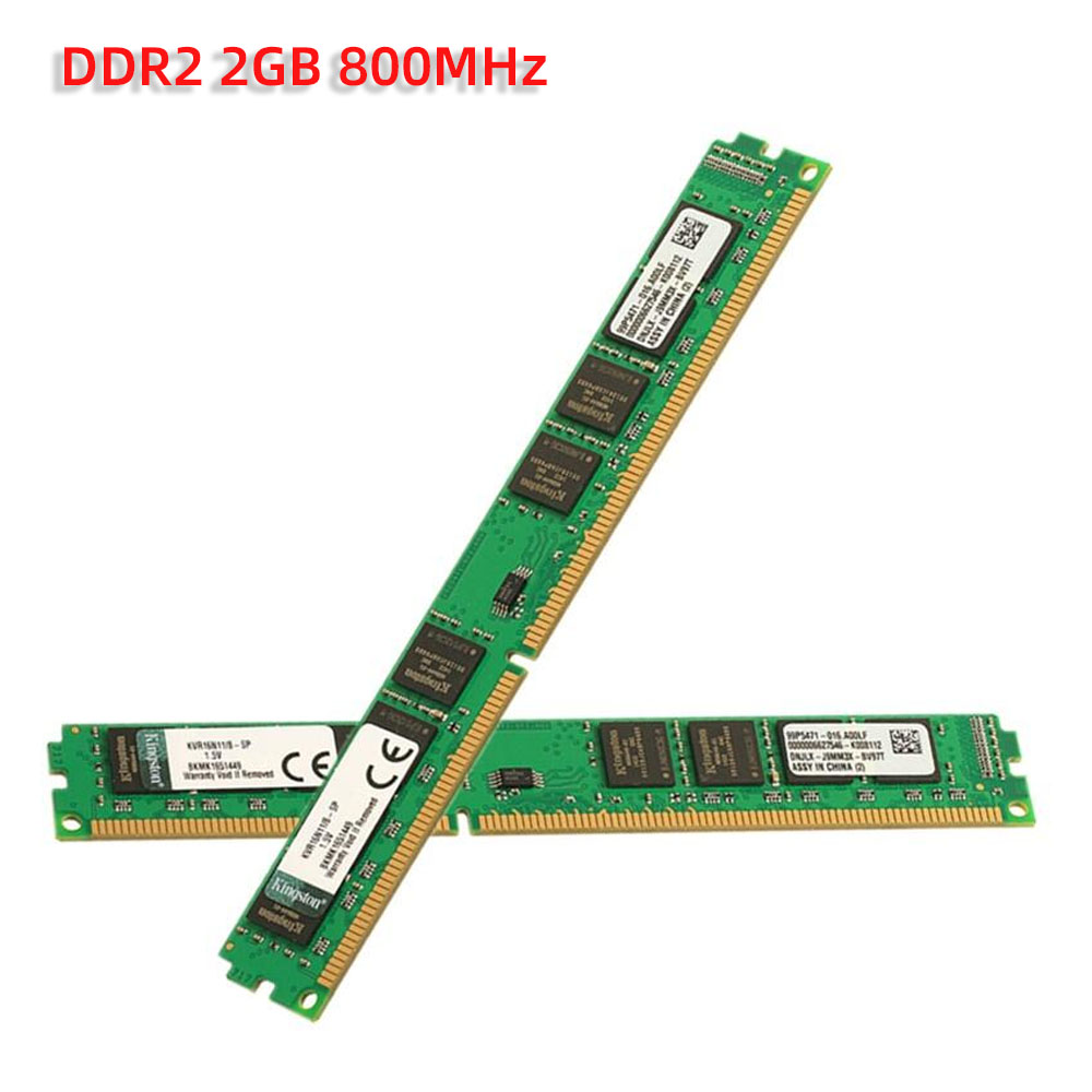 Kingston Memoria Ram Kit Deskt - đánh giá và giá Ddr2 Ram