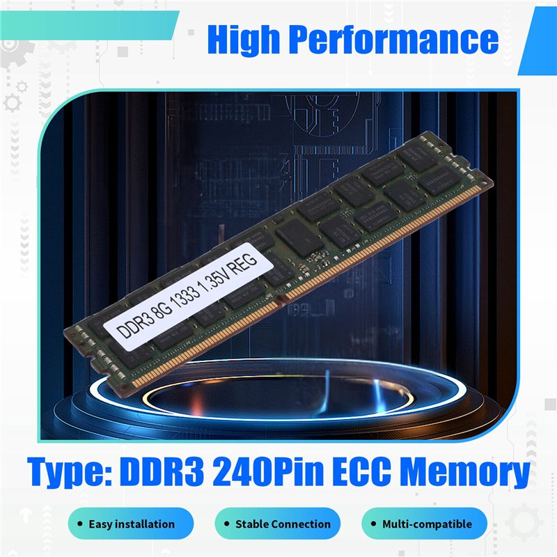 8GB DDR3 1333MHZ Ecc Ram Memor - đánh giá và giá Ecc Ram Server
