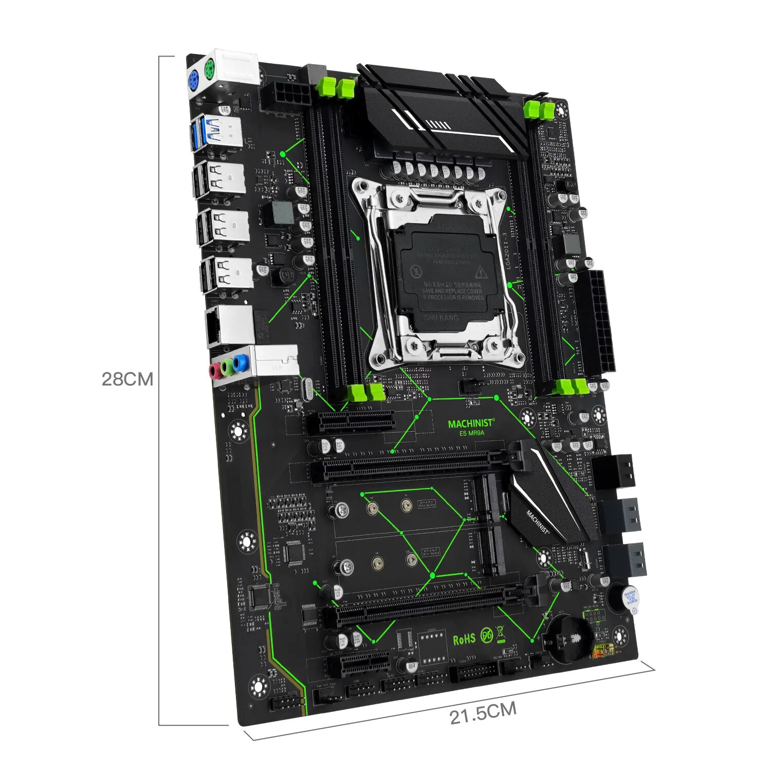 MACHINIST E5 MR9A V1.0 X99 Mot - đánh giá và giá Server Memory Ddr4