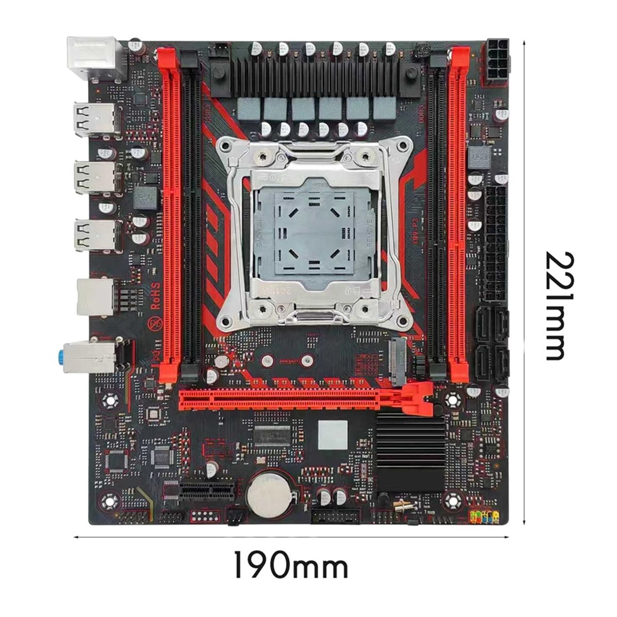 (A01R) X99 Motherboard X99 P3  - đánh giá và giá Ddr3 Ram
