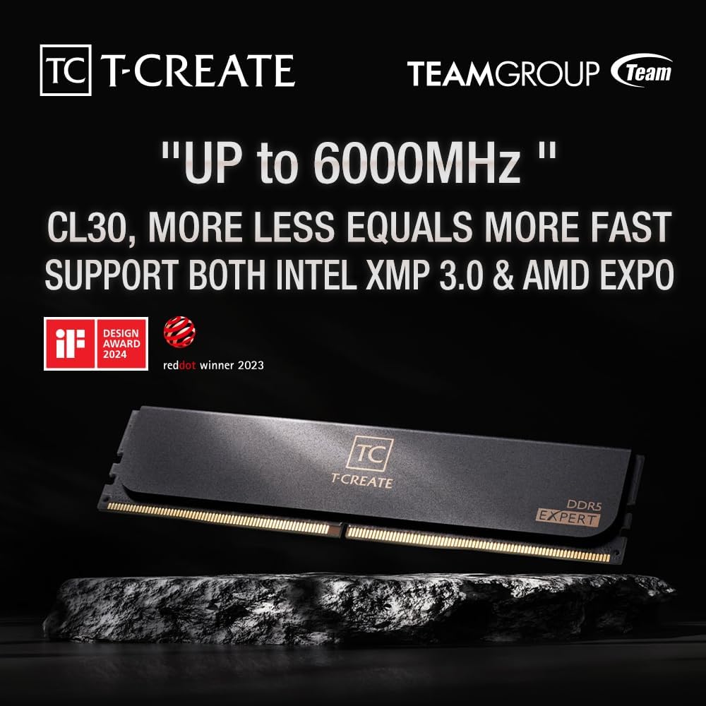 TEAMGROUP T-Create Expert CL30 - đánh giá và giá Ram Memory Module