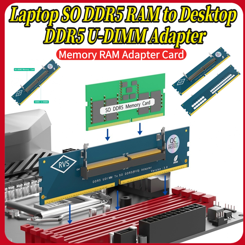 Laptop SO DDR5 RAM To Desktop  - đánh giá và giá Ram Memory Module