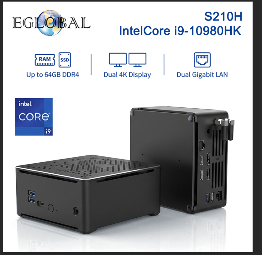 EGLOBAL i9-10980HK Workstation - đánh giá và giá Ecc Ram Server