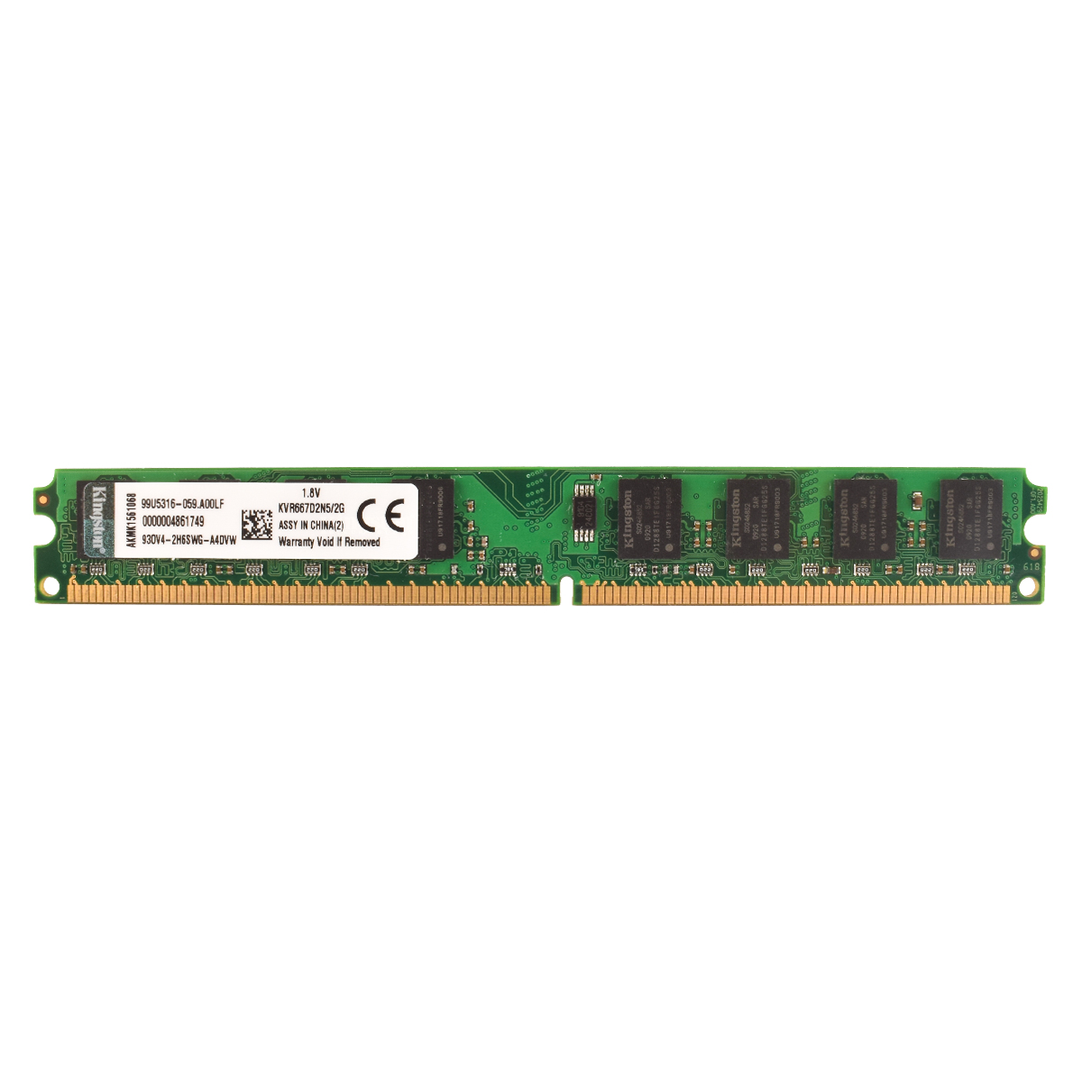 Kingston Memoria RAM DDR2 2GB  - đánh giá và giá Ddr2 Ram