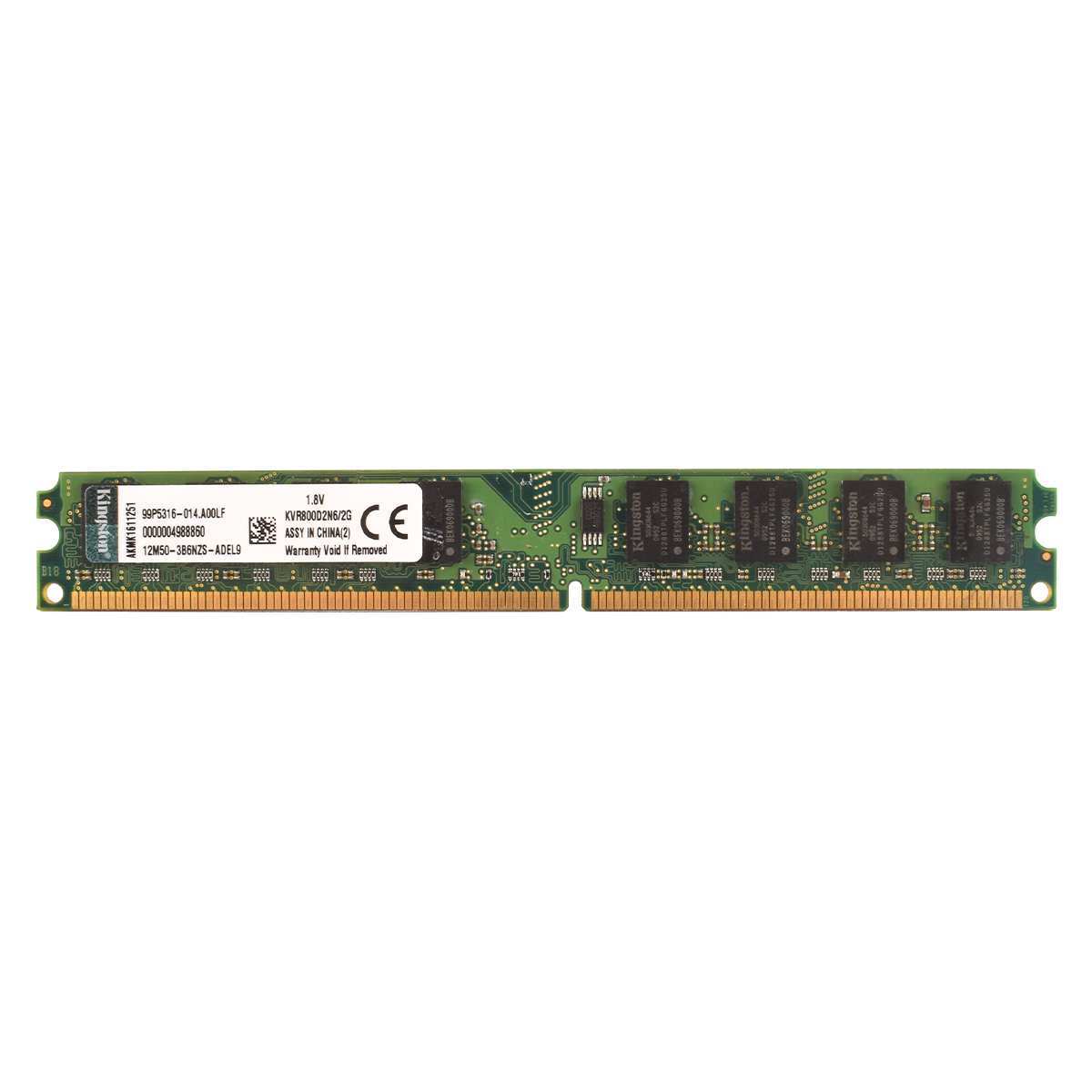Kingston Memoria RAM DDR2 2GB  - đánh giá và giá Ddr2 Ram