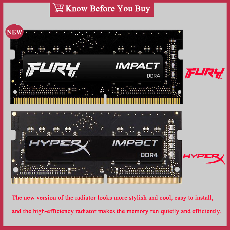 DDR4 FURY Impact RAM 16GB 8GB  - đánh giá và giá Ddr4 2400Mhz